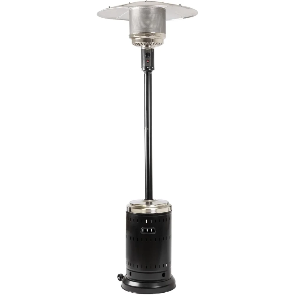 Amazon Basics Patio Heater, Mushroom Heater, Black and Steel