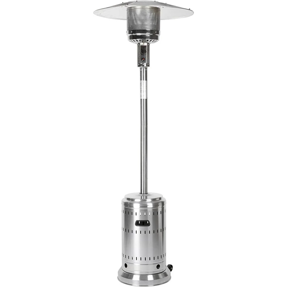 AmazonBasics patio heater, mushroom heater, steel.