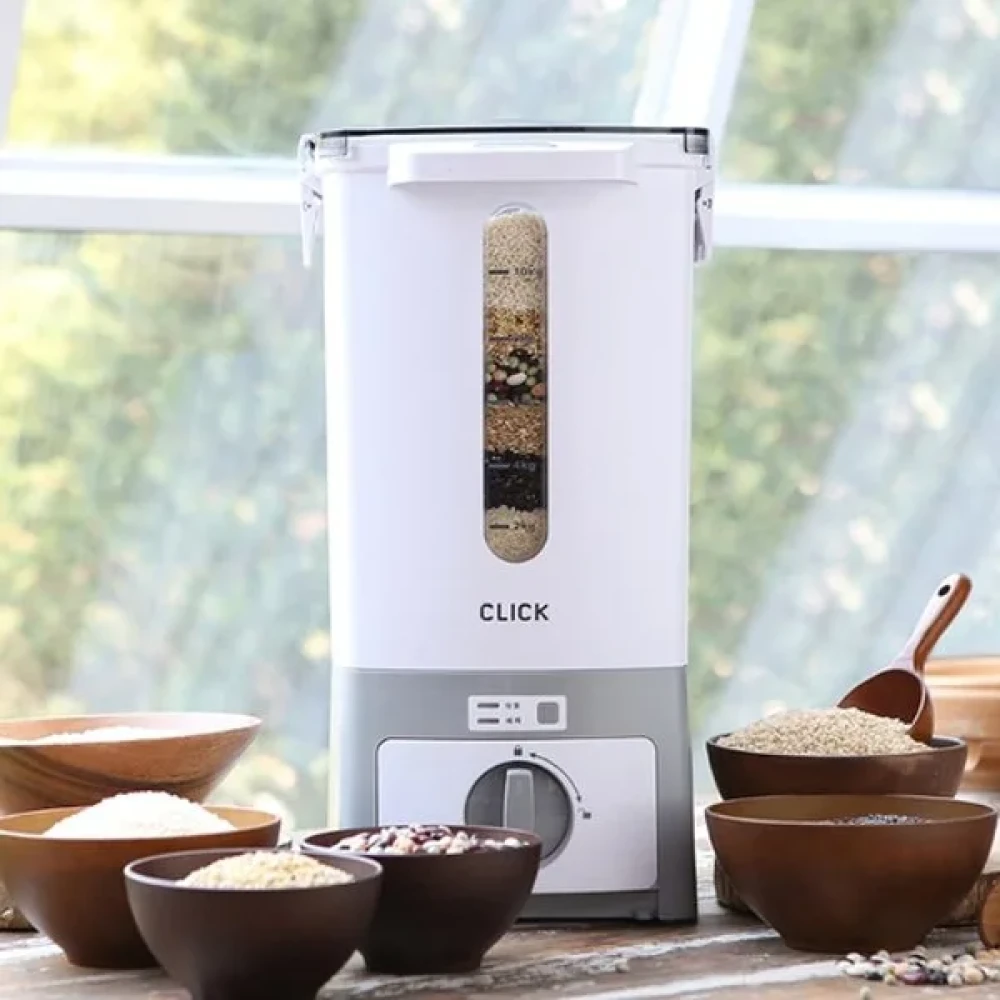 (Only on air) Click Smart Vacuum Rice Container