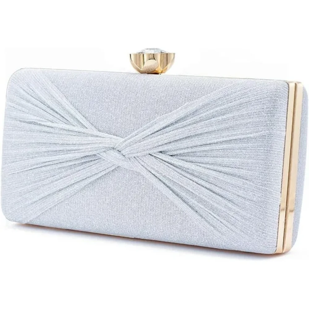 Women Glistening Evening Clutch Bag Rhinestone Glitter Handbag Wedding Purse Cocktail Party Bag Formal Clutches