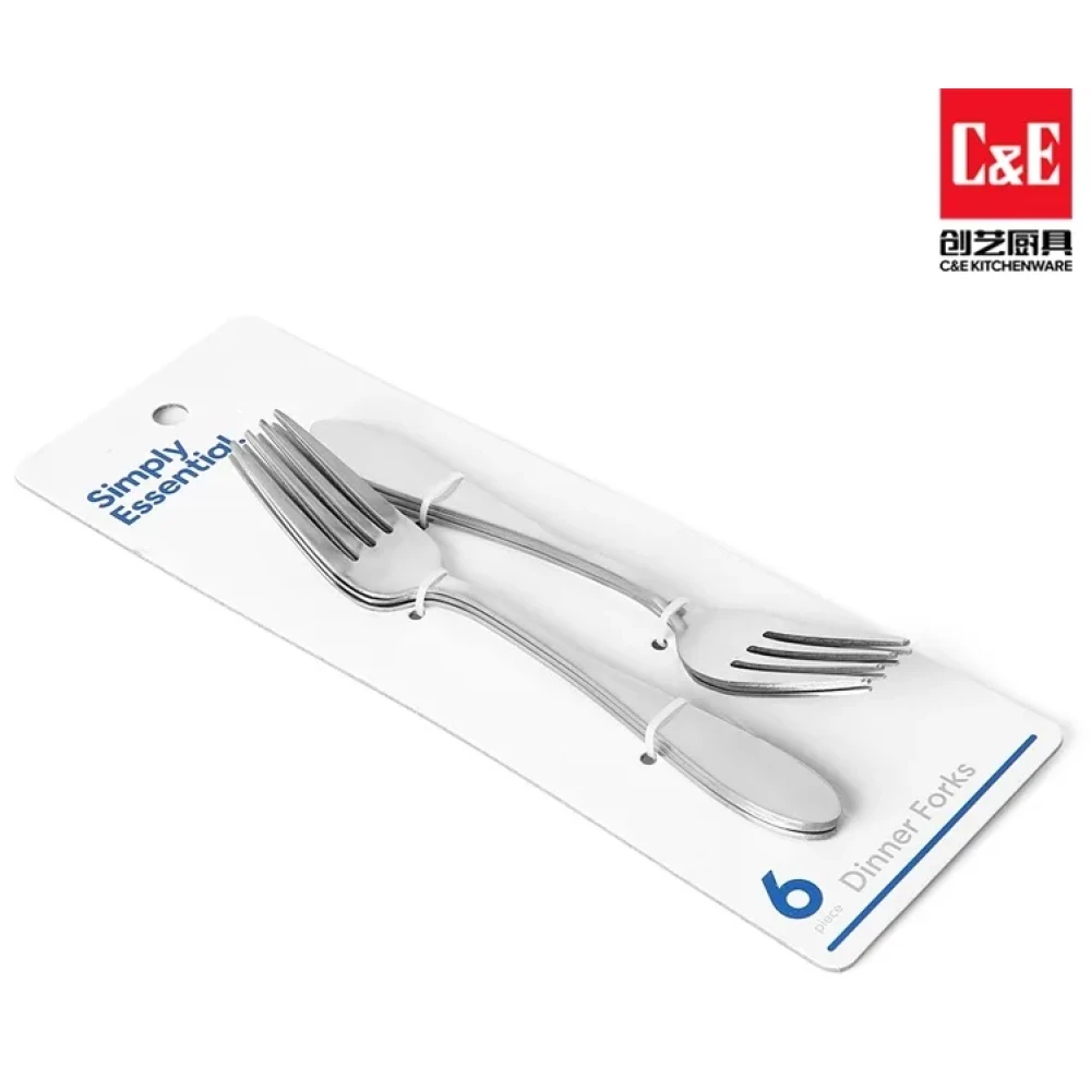 C&E fork 6 pcs, silver 600