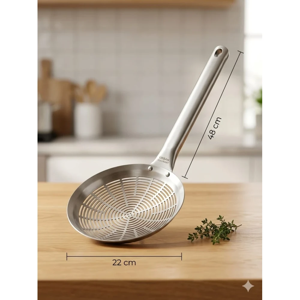 ​Urban Culinary Stainless Steel Spider Strainer & Skimmer48*22CM