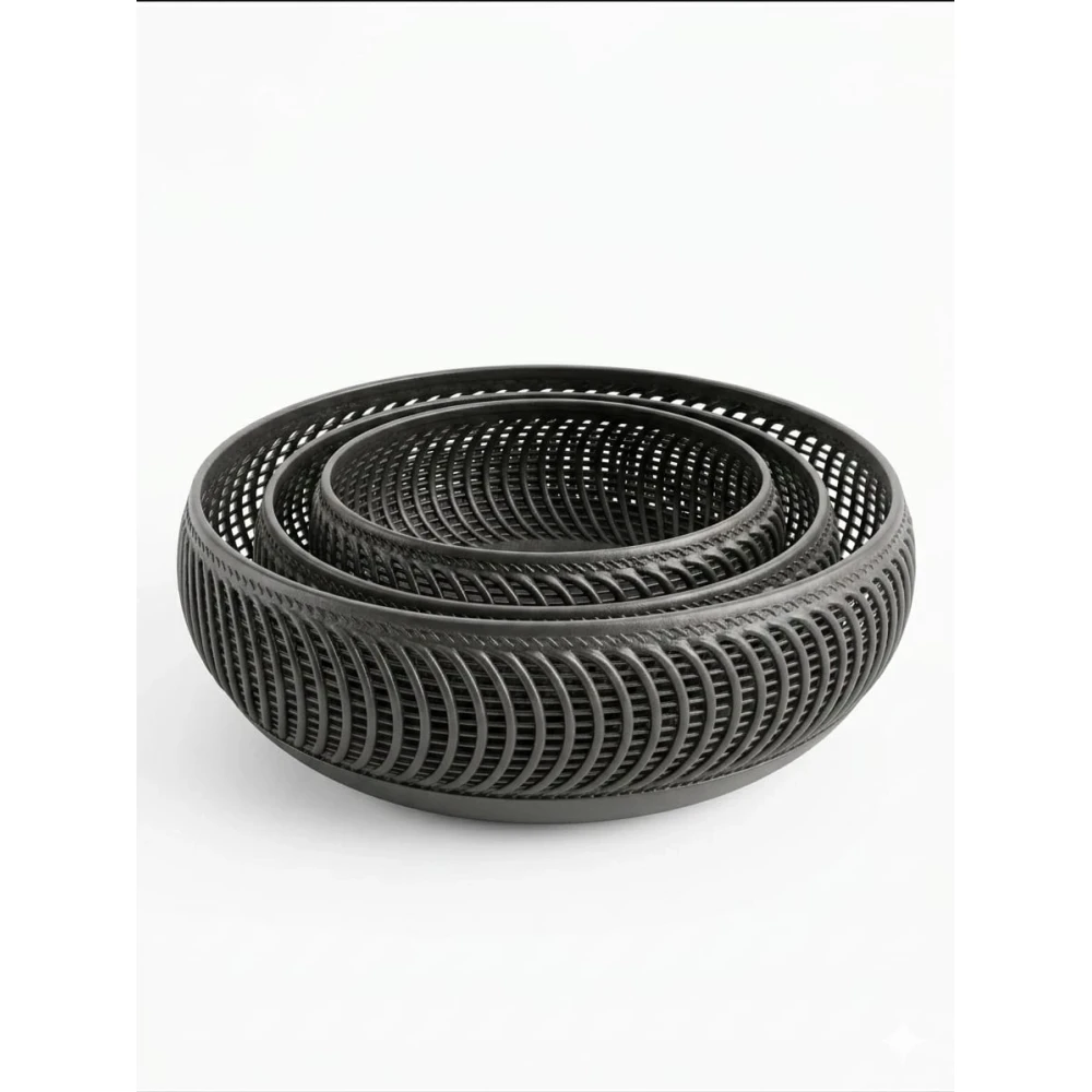 TERRA | The Obsidian Series Tiered Bowl Set