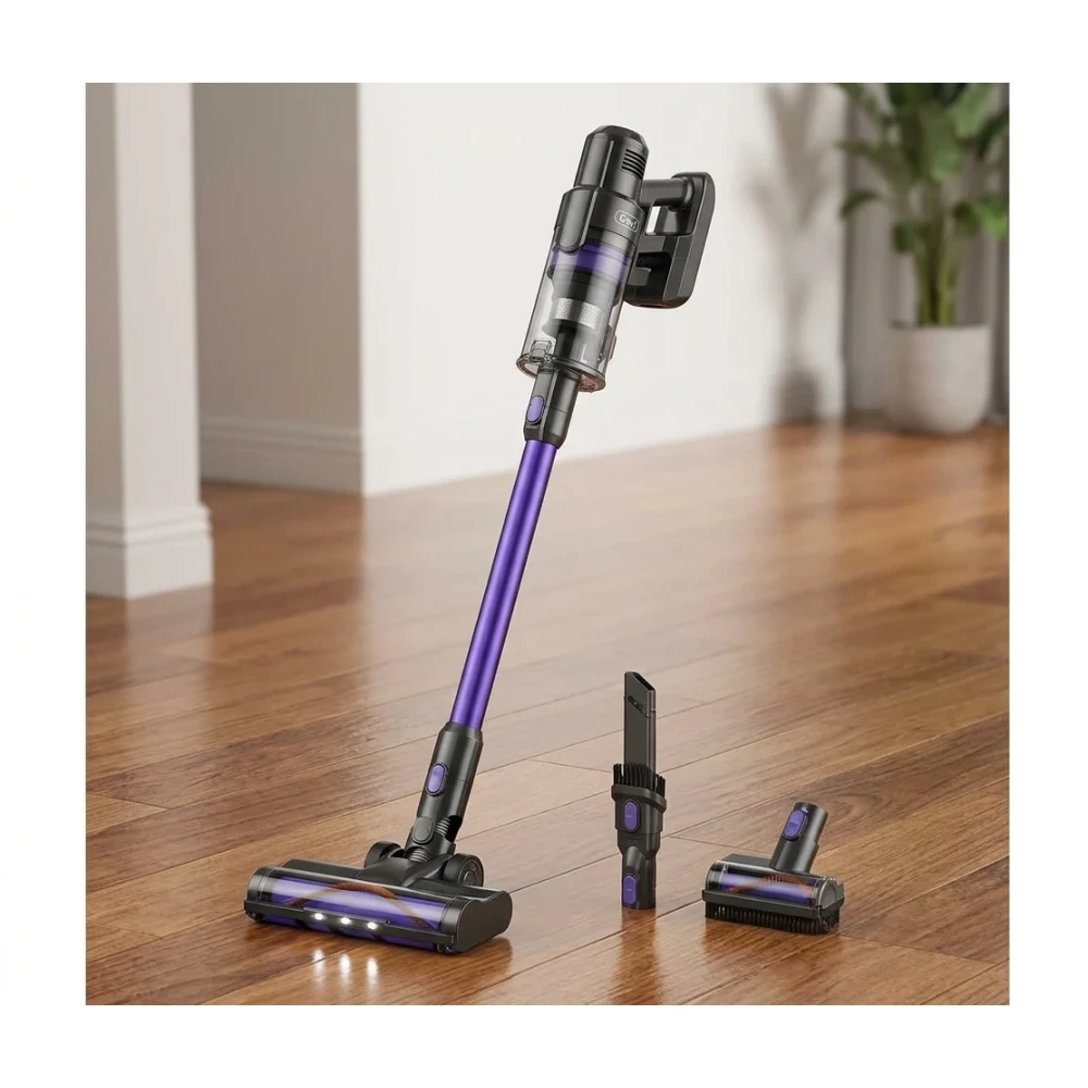 Gevi Cordless Stick Vacuum Cleaner 500W— Powerful & Lightweight Handheld Vacuum