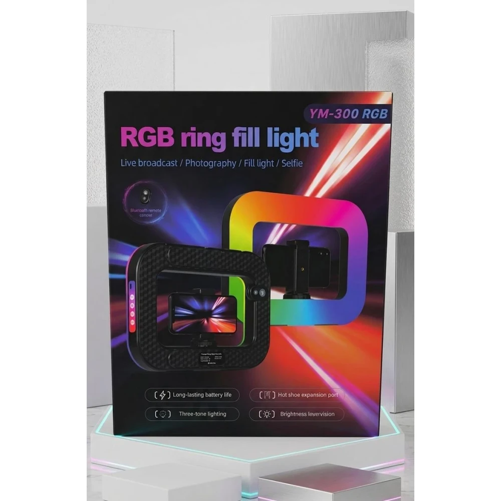 YM-300 RGB Ring Fill Light: Elevate Your Content