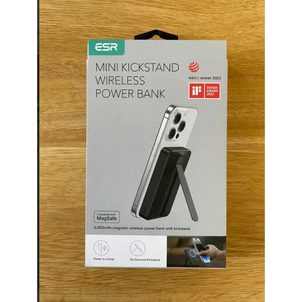 Brand New ESR Mini Kickstand Wireless Power Bank
