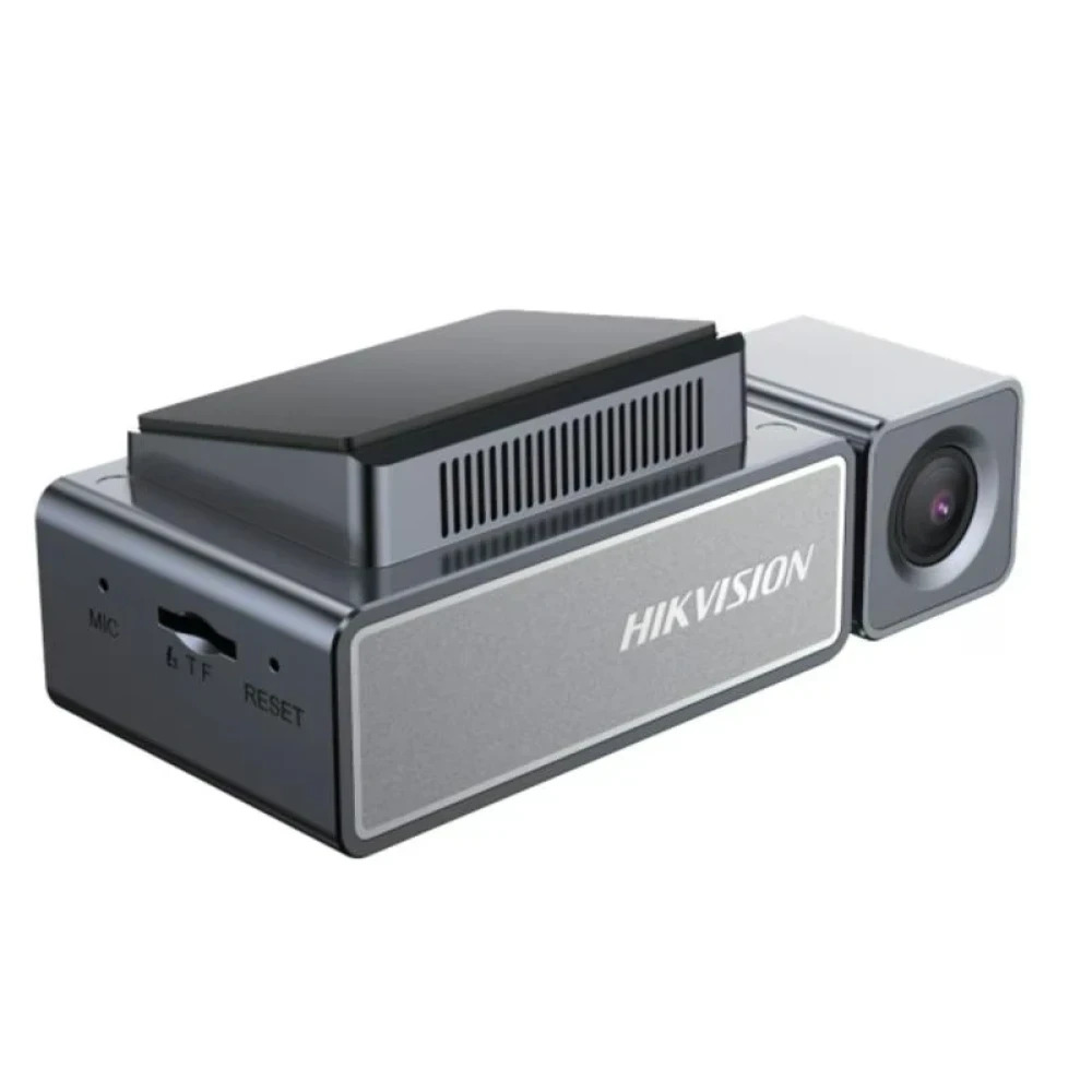 HIKVISION Video: Front 2K HD Car Dash Camera, Support 105° Horizontally, Pull Back 1080P HD Camera, Built-In Wi-Fi Module, Parking Monitoring, Dash Cam | AE-DC8012-C8 Grey