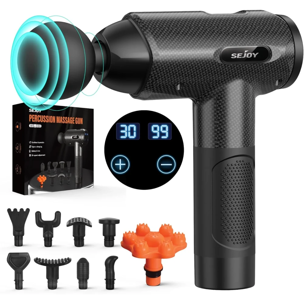 Sejoy Massage Gun (Medium-Black)