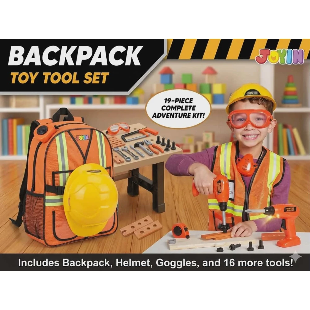 Joyin Backpack Toy Tool Set