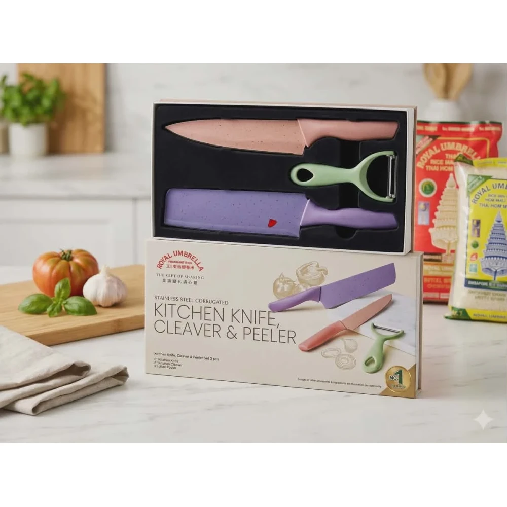 Kitchen Knife Cleaver &amp; Peeler