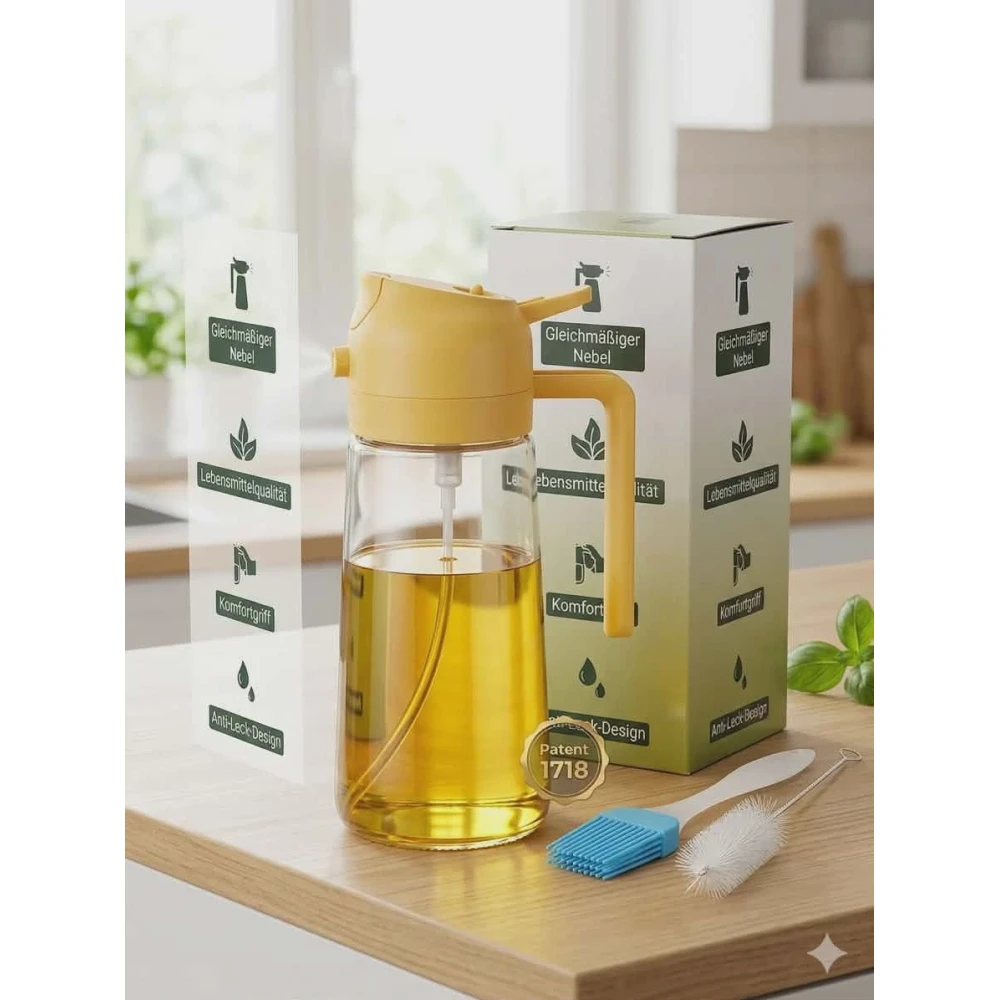 2-in-1 Premium Oil Mist Dispenser