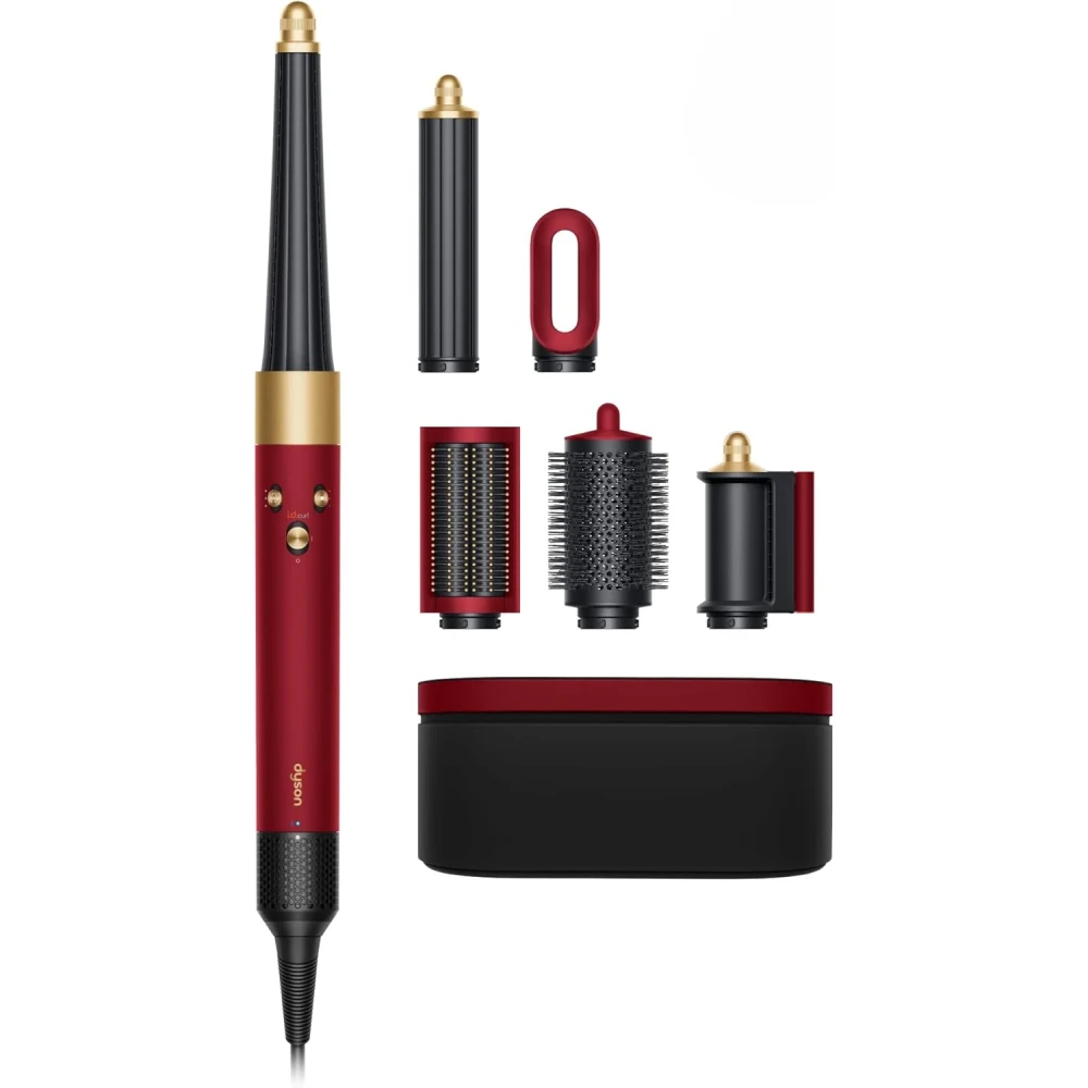 Dyson Airwrap I.D. Straight+Wavy Red Velvet/ Gold