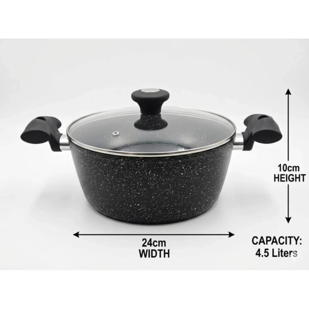 5FIVE COOKING POT 24CM 4.5 LITERS