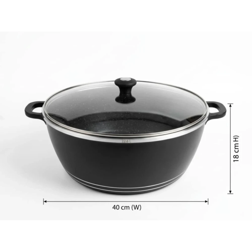 VOGATI COOKING POT 40CM 22.6 LITERS