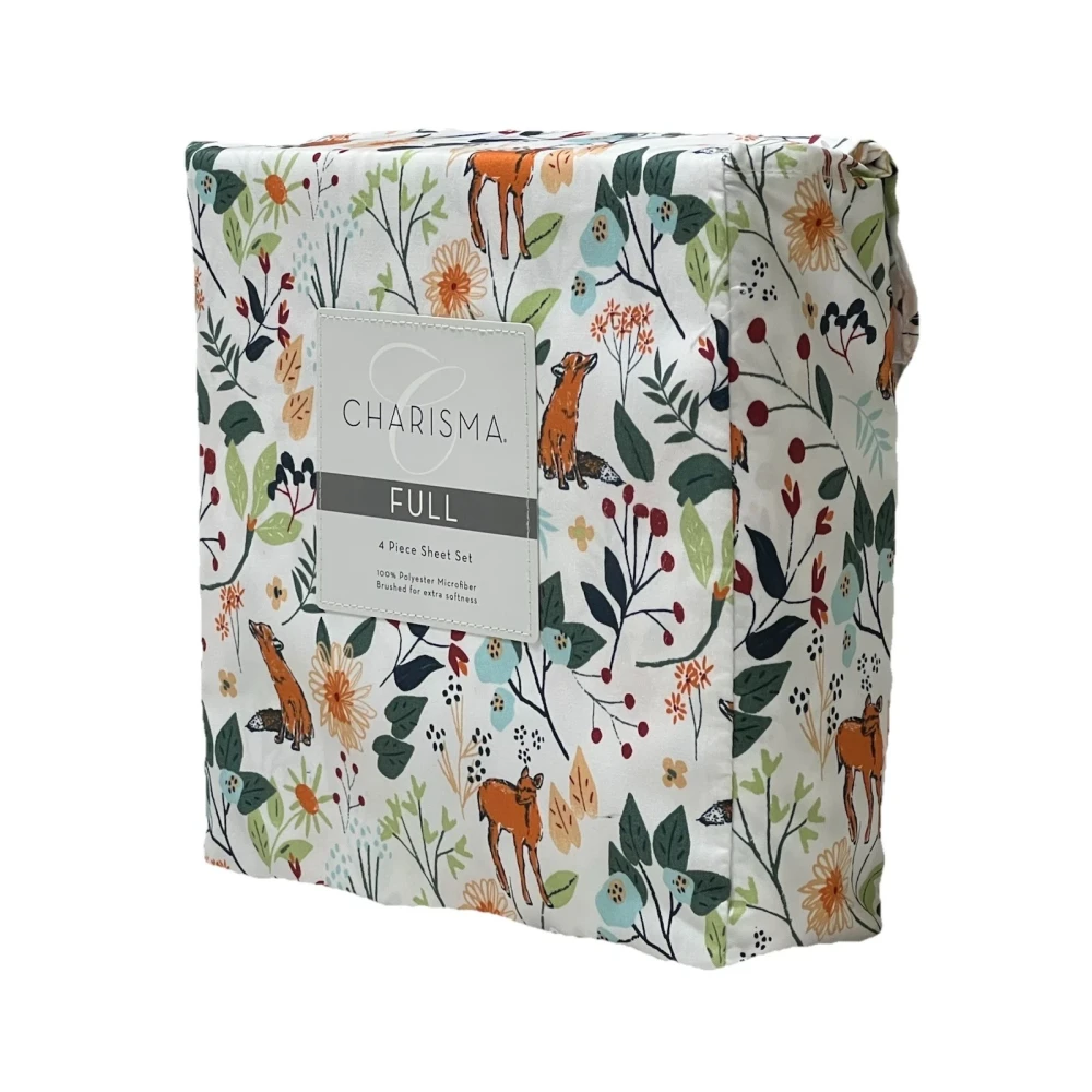 Charisma Full Size Sheet Set - 4 Piece Wild Wood