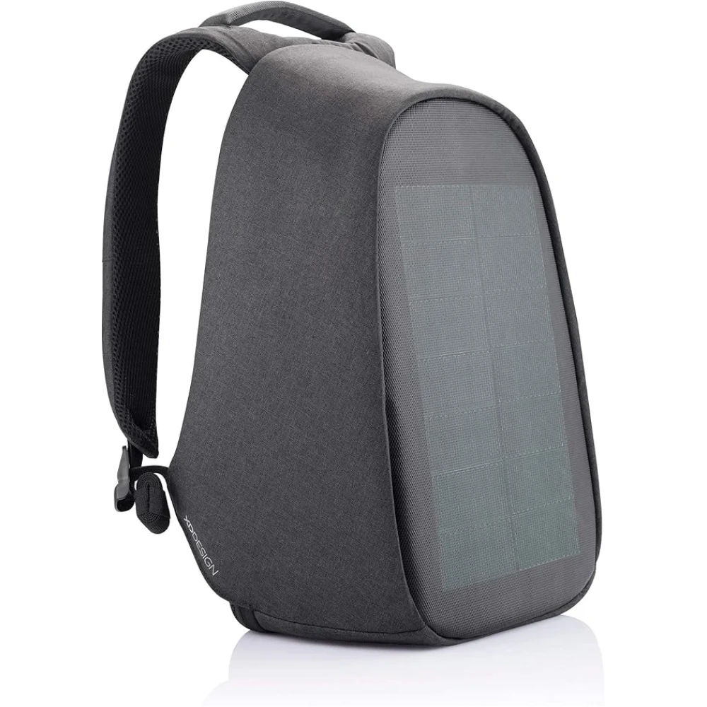 XD Design Bobby Tech Anti-Theft Backpack Wireless Solar Panel Charger USB/Type C