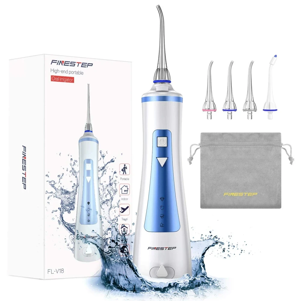 FINESTEP Water Dental Flosser Cordless for Teeth