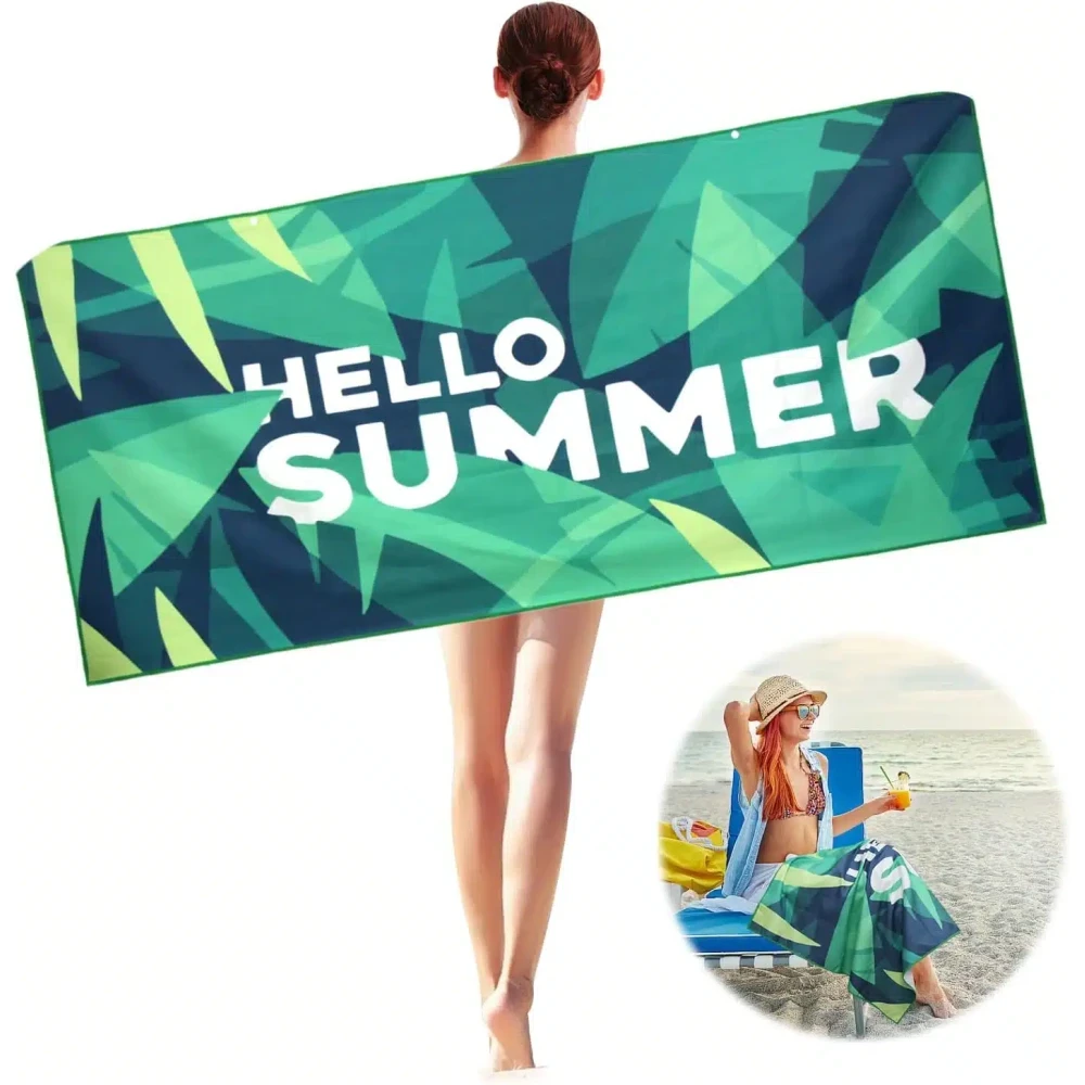 IYARKAI Beach Towel Microfiber
