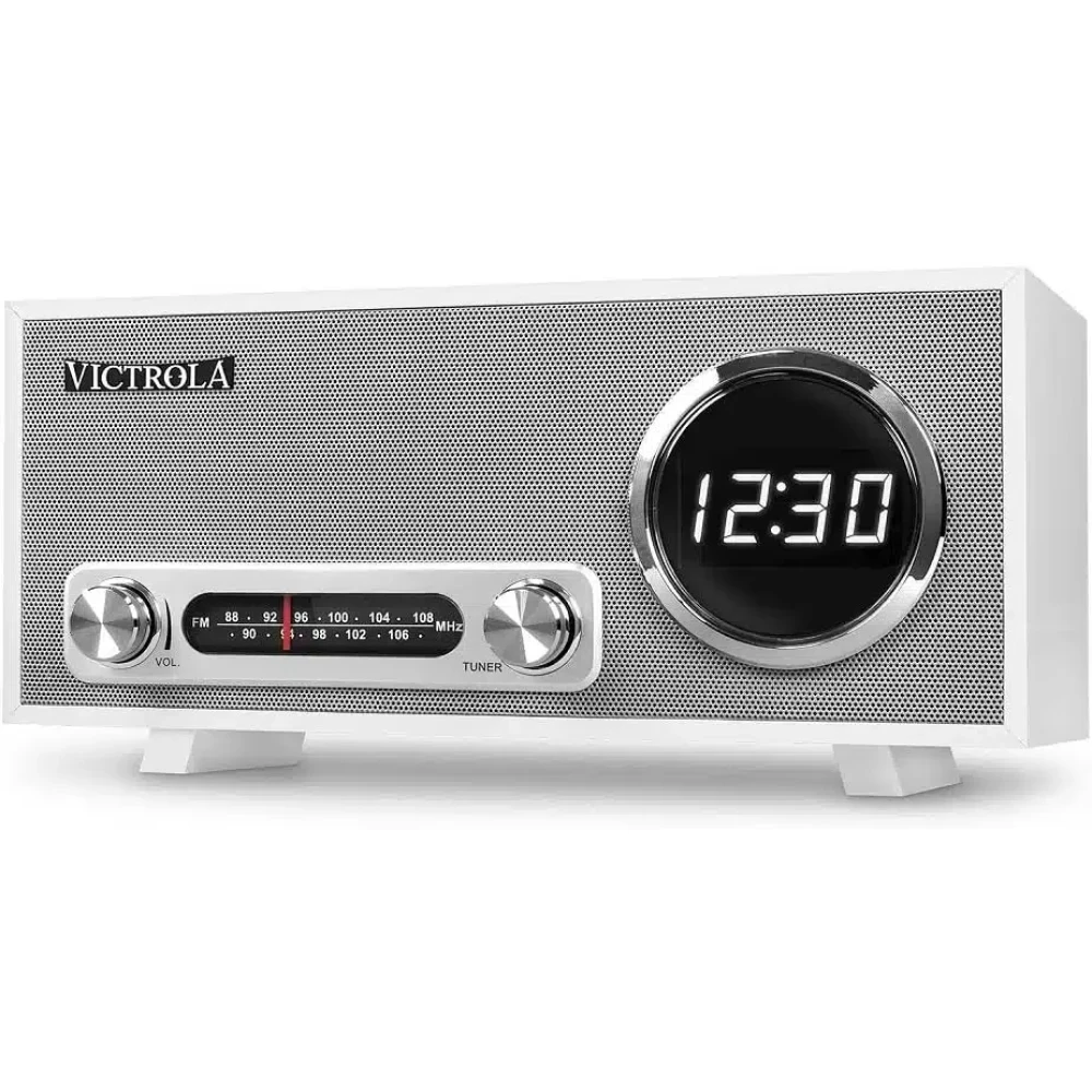 Victrola Broadway Digital Clock Bluetooth Alarm Clock