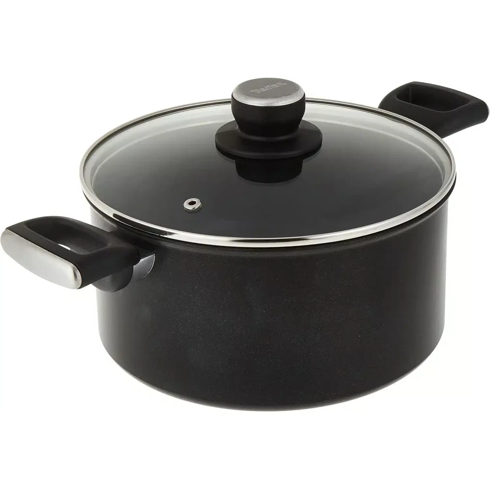 TEFAL Cooking Pot | UNLIMITED Stew Pot 24 cm with Lid | easy cleaning non stick coating thermo signal™ healthy safe induction | Made in France | 2 Years...