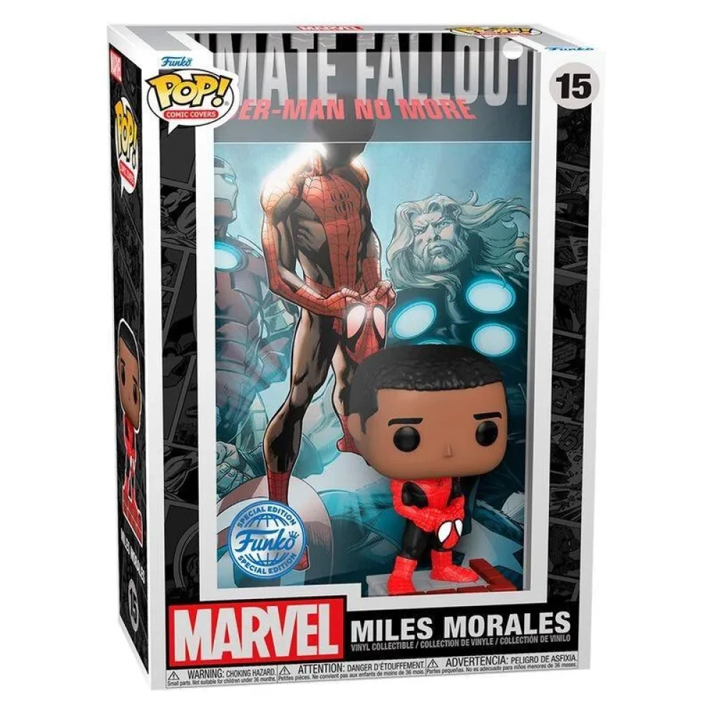 Funko Pop Comic Covers Marvel Spider-man - Miles Morales 15Funko Pop Comic Covers Marvel Spider-man - Miles Morales 15 Funko Pop Comic Covers Marvel Spider-man - Miles Morales 15 Funko Pop Comic Covers Marvel Spider-man - Miles Morales 15 Novo | 2 ve